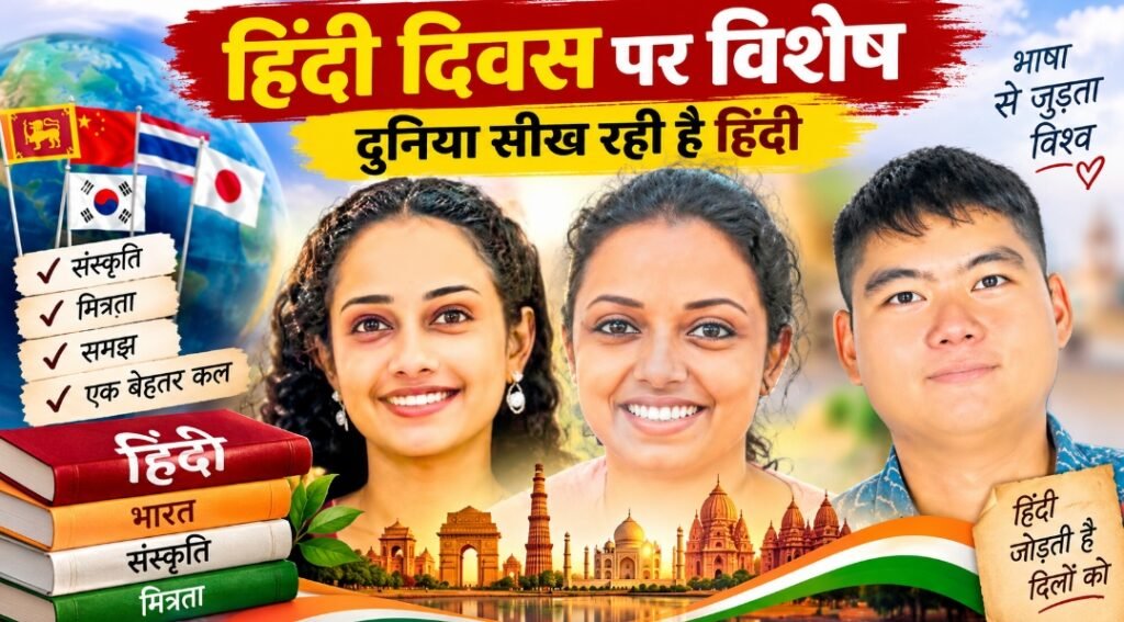 हिंदी सीखकर भारतीय संस्कृति को समझ रहे विदेशी, झारखंड निभा रहा अहम भूमिका