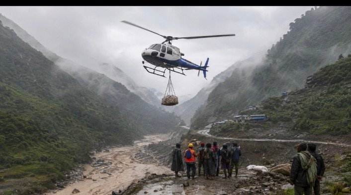 एवरेस्ट से भी कठिन बना नेपाल का महाबचाव अभियान, संकरी घाटियों से 4,000 से अधिक लोगों का एयरलिफ्ट